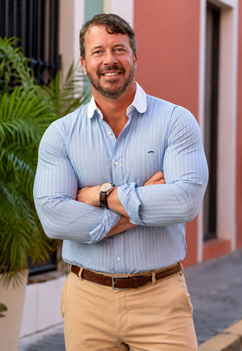 Peter O'Donovan in Puerto Rico